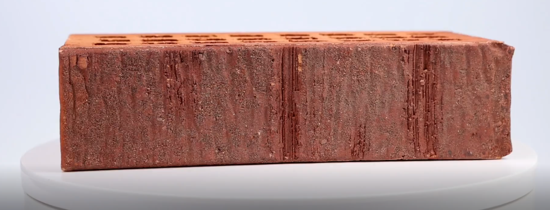 Кирпич Губский красный - Одинарный (1NF), Рубеллит Про